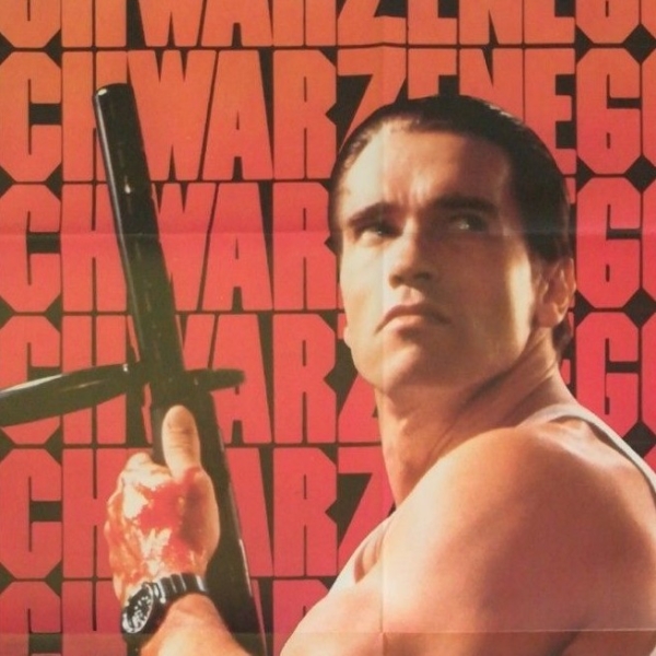 RAW DEAL 1986 Original Movie Poster 39x55" 2Sh Italian ARNOLD SCHWARZENEGGER - immagine 3