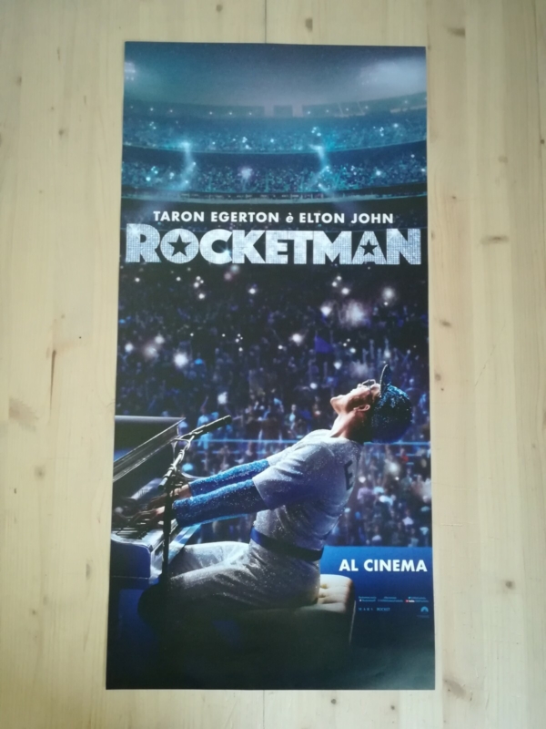 ROCKETMAN Locandina Film 33x70 Poster Originale Cinema ELTON JOHN EGERTON