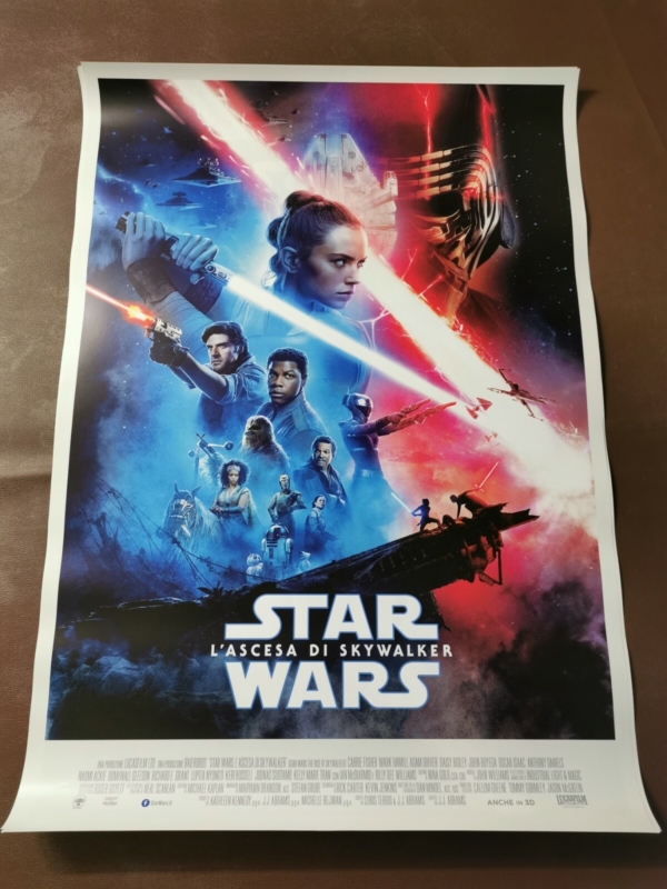 STAR WARS THE RISE OF SKYWALKER Original Movie Poster 27X40" 1Side Italian 2019