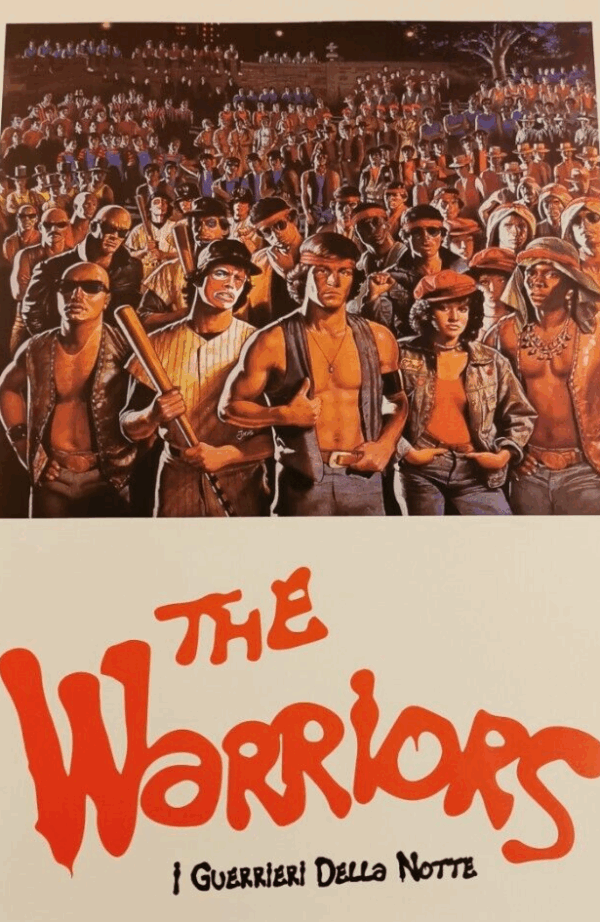 THE WARRIORS 4K Original Movie Poster 12x27" Italian WALTER HILL - immagine 3