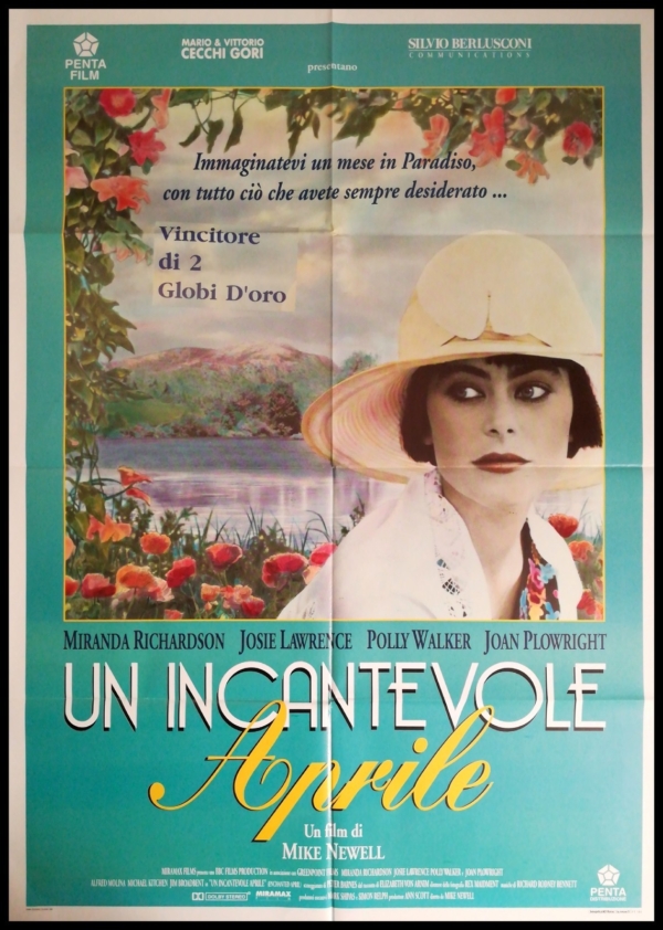 UN INCANTEVOLE APRILE Manifesto 2F Poster Originale Cinema MIKE NEWELL MOINA