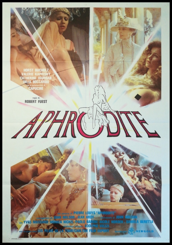 APHRODITE Manifesto Film 2F Poster Originale Cinema ROBERT FUEST EROTICO