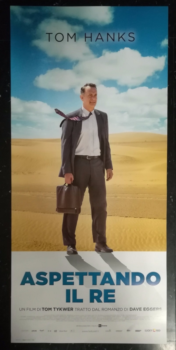 ASPETTANDO IL RE Locandina Film 33x70 Poster Originale Cinema T.HANKS