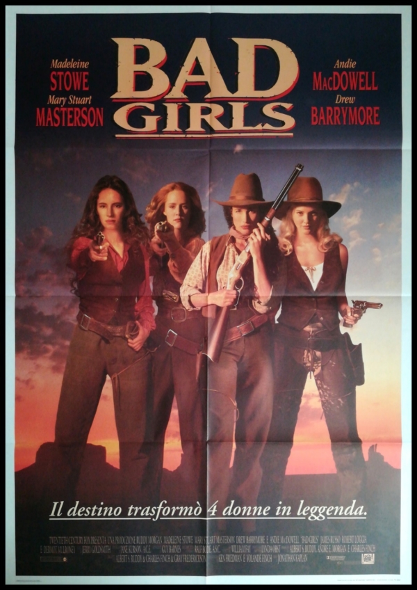BAD GIRLS Manifesto 2F Poster Originale Cinema STOWE MACDOWELL