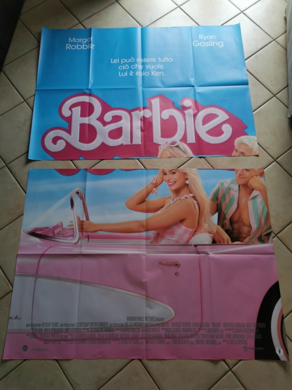 BARBIE Manifesto Film 4F Poster Originale Cinema MARGOT ROBBIE RYAN GOSLING - immagine 3