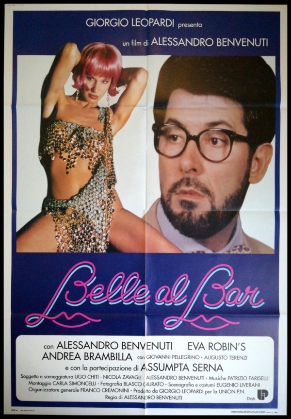 BELLE AL BAR Manifesto 2F Poster Originale Cinema ROBIN'S BENVENUTI BRAMBILLA
