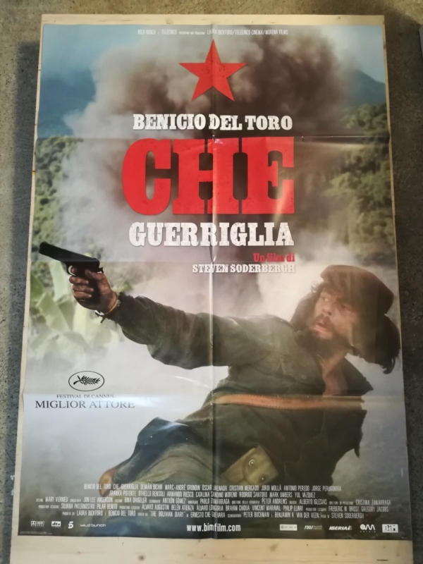 CHE GUEVARA Original Movie Poster 39x55" 2Sh Italian BENICIO DEL TORO