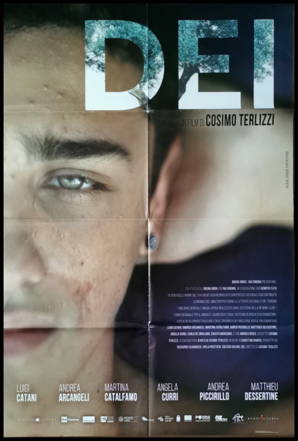 DEI Manifesto Film 2F Poster Cinema Originale COSIMO TERLIZZI ARCANGELI