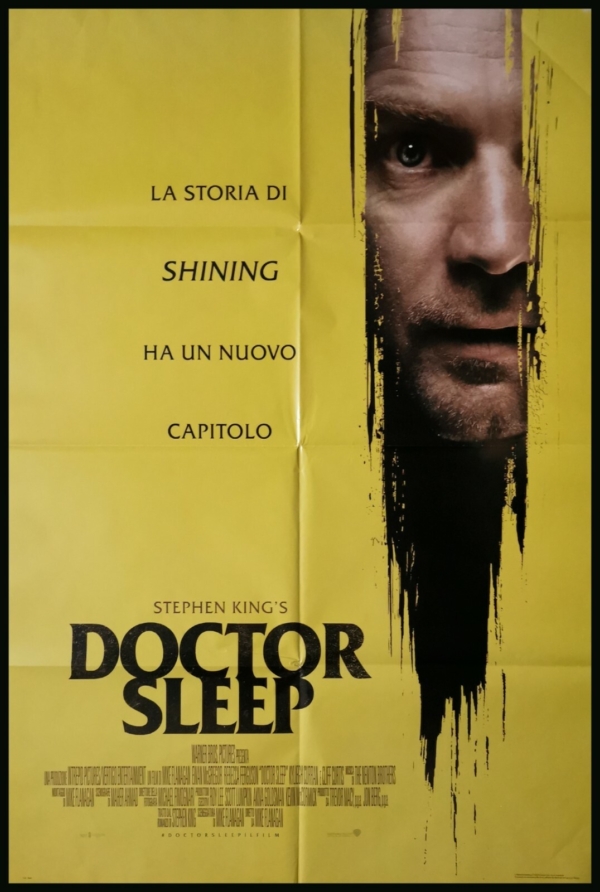 DOCTOR SLEEP Original Movie Poster 39x55" 2Sh Italian SHINING McGREGOR FLANAGAN