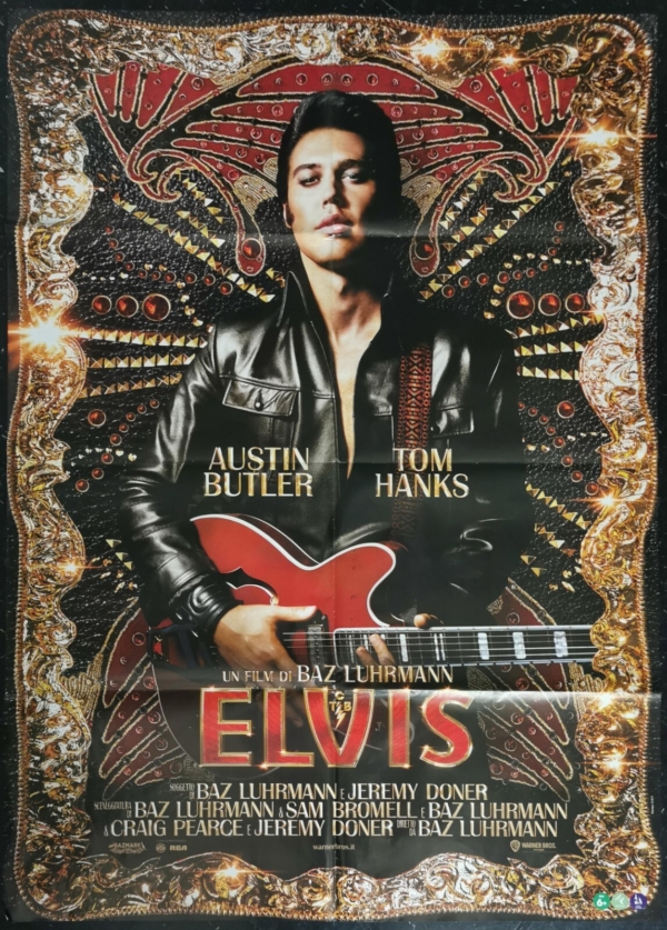 ELVIS Original Movie Poster 39x55" 2Sh Italian LUHRMANN BUTLER TOM HANKS PRESLEY - immagine 3