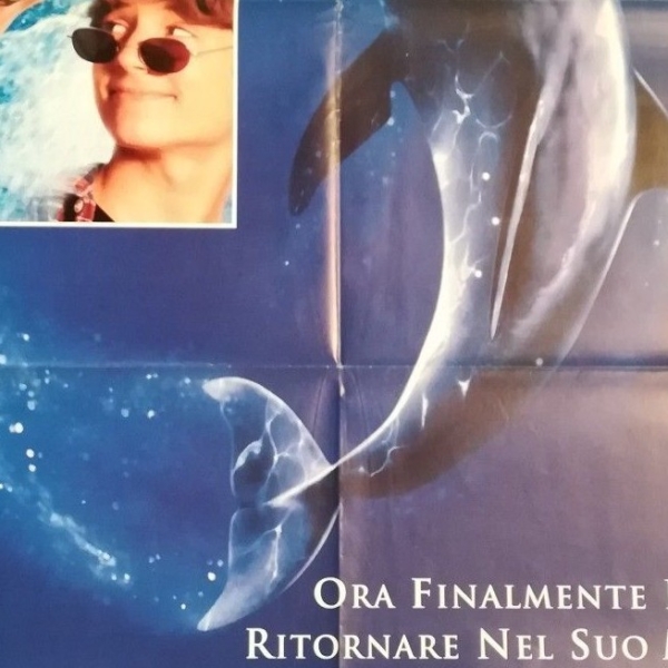 FLIPPER Original Movie Poster 39x55" 2Sh Italian HOGAN - immagine 3