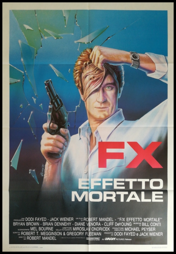 FX EFFETTO MORTALE Manifesto Film 2F Poster Originale Cinema ROBERT MANDEL BROWN