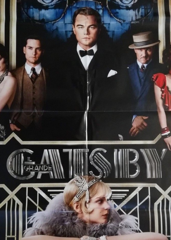 GATSBY Original Movie Poster 39x55" 2Sh Italian DI CAPRIO - immagine 3