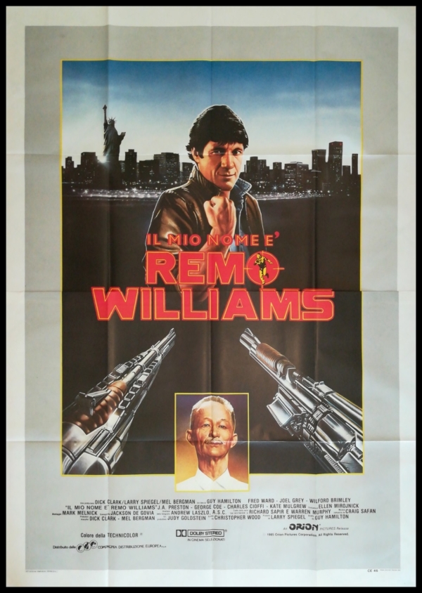 IL MIO NOME E' REMO WILLIAMS Manifesto Film 4F Poster Originale Cinema HAMILTON