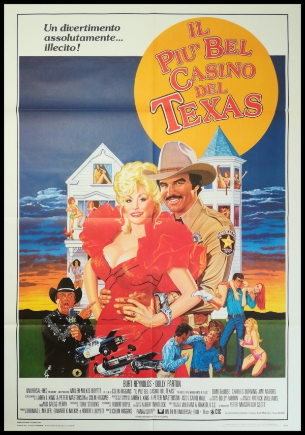 IL PIU BEL CASINO DEL TEXAS Manifesto Film 2F Poster Originale Cinema REYNOLDS