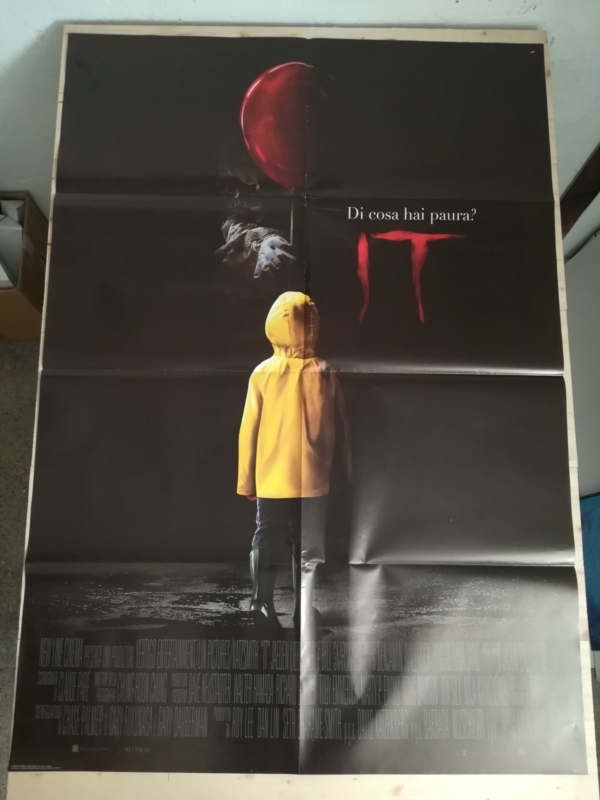 IT 2017 Manifesto Film 2F Poster Originale Cinema 100x140 KING