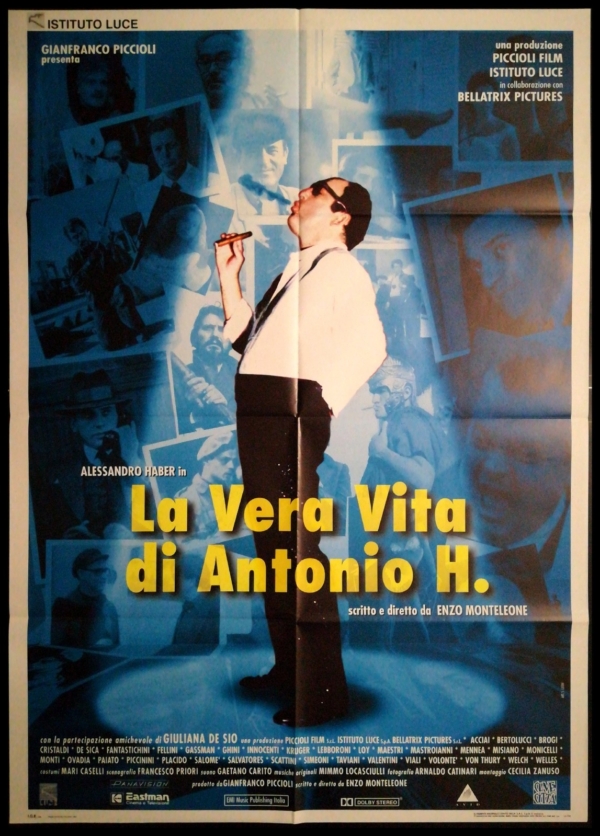 LA VERA STORIA ANTONIO H Manifesto 2F Poster Originale Cinema HABER MONTELEONE