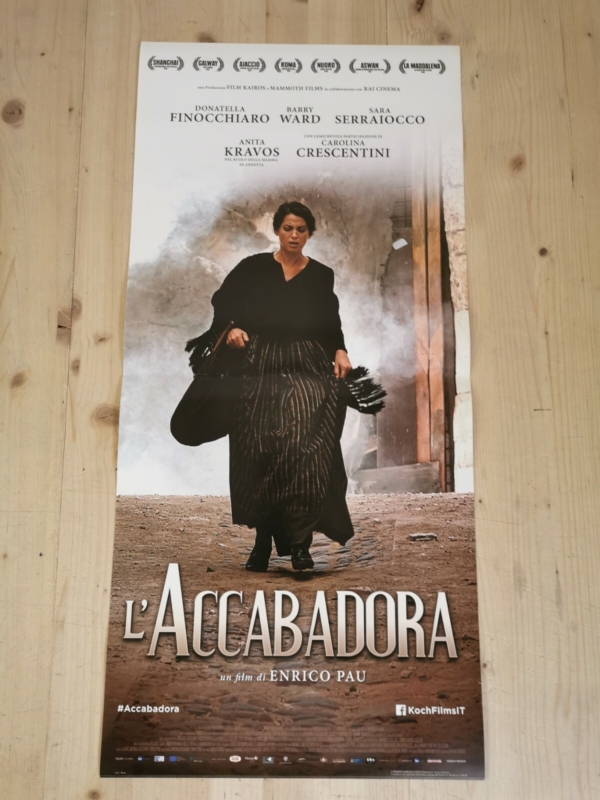 L'ACCABADORA Locandina Film 33x70 Poster Originale Cinema ENRICO PAU WARD