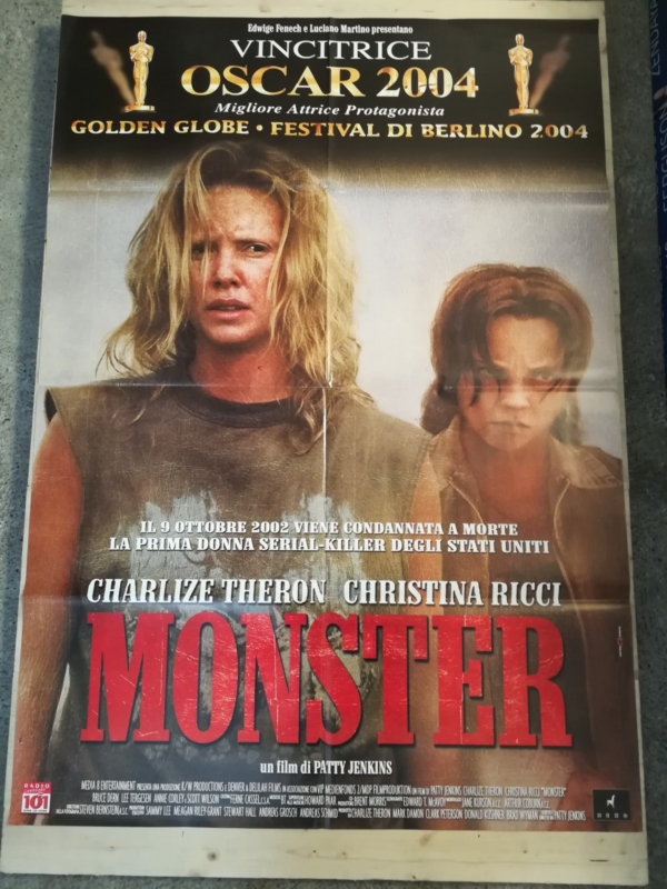 MONSTER Original Movie Poster 39x55" 2Sh Italian THERON RICCI