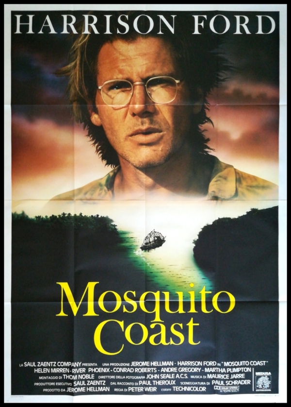 MOSQUITO COAST Manifesto Film 4F Poster Originale Cinema HARRISON FORD