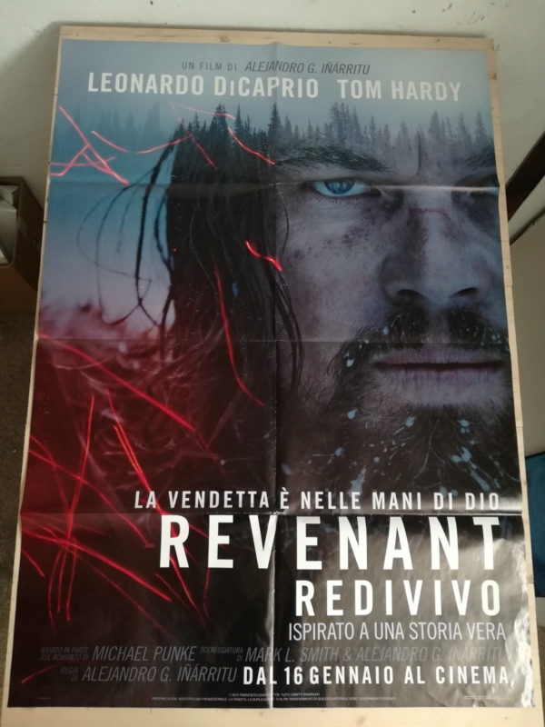 REVENANT REDIVIVO Manifesto Film 2F Poster Originale Cinema 100x140 Di Caprio