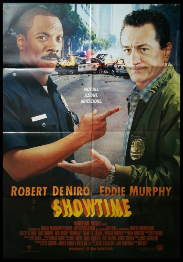 SHOWTIME Manifesto Film 2F Poster Originale Cinema DE NIRO EDDIE MURPHY TOM DEY