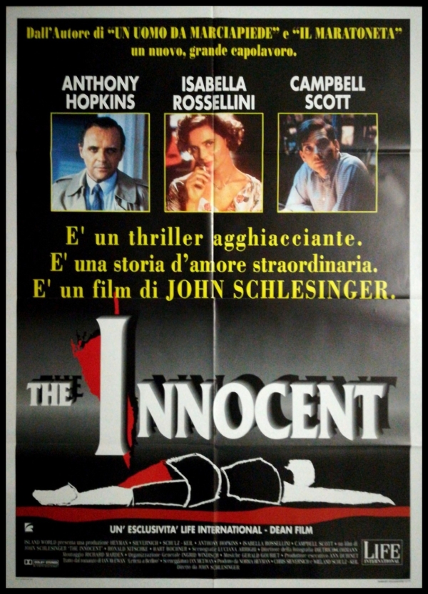 THE INNOCENT Manifesto Film 2F Poster Originale Cinema ROSSELLINI HOPKINS