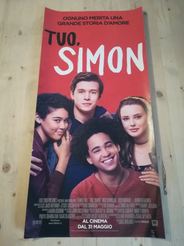 TUO SIMON Locandina Film 33x70 Poster Originale Cinema