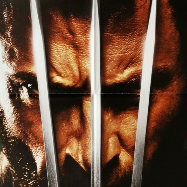 XMEN ORIGINS WOLVERINE Original Movie Poster 39x55" 2Sh Italian MARVEL COMICS - immagine 3