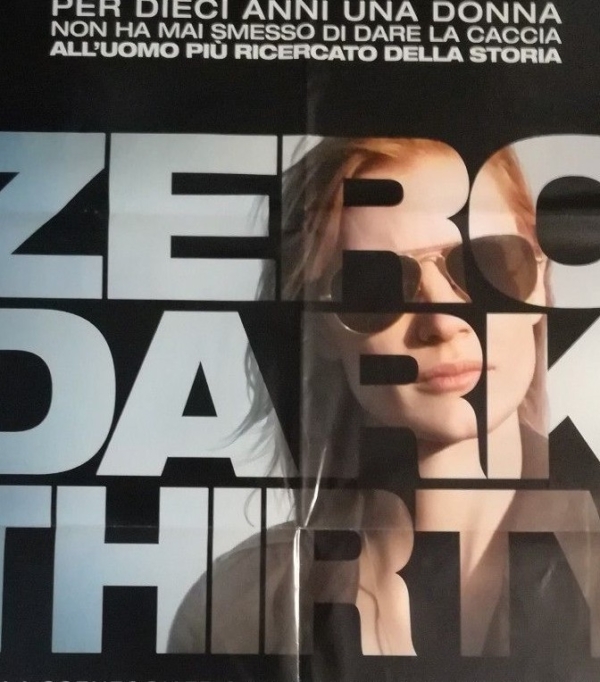 ZERO DARK THIRTY Original Movie Poster 39x55" 2Sh Italian Kathryn Bigelow - immagine 3
