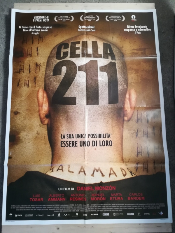 CELLA 211 Manifesto Film 2F Poster Originale Cinema 100x140 MONZON