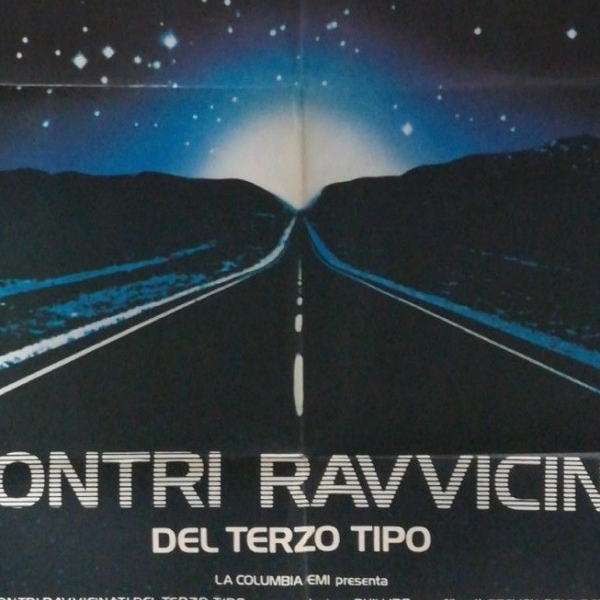 CLOSE ENCOUNTERS THIRD KIND 1977 Original Movie Poster 39x55" 2Sh Ita SPIELBERG - immagine 3