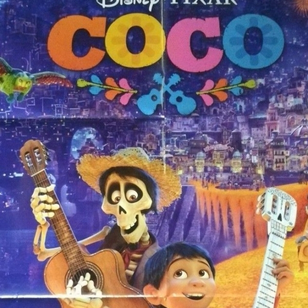 COCO Original Movie Poster 39x55" 2Sh Italian DISNEY PIXAR MEXICO - immagine 3