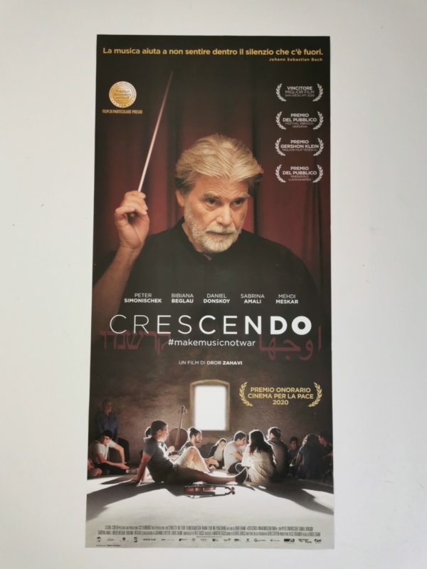CRESCENDO Locandina Film 33x70 Poster Originale Cinema DROR ZAHAVI