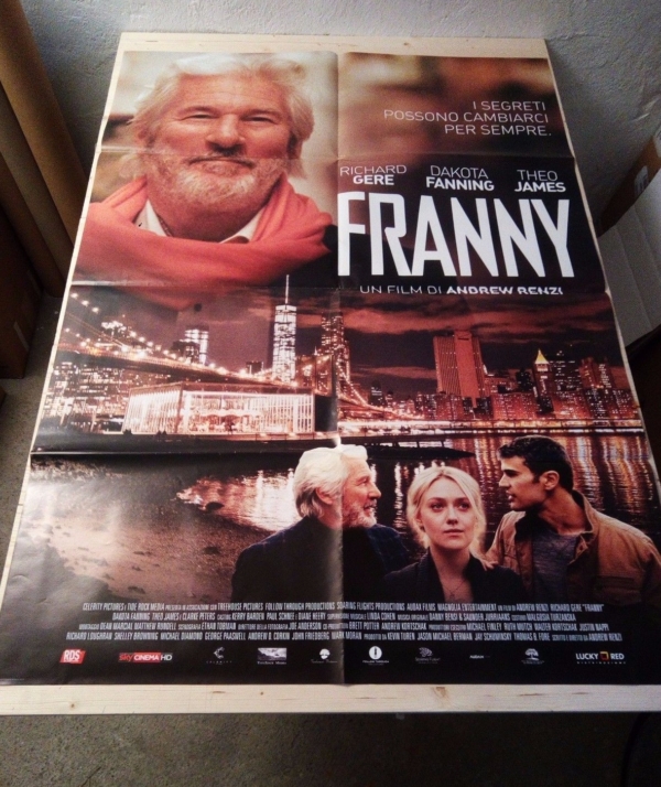 FRANNY Manifesto Film 2F Poster Originale Cinema 100x140 RICHARD GERE