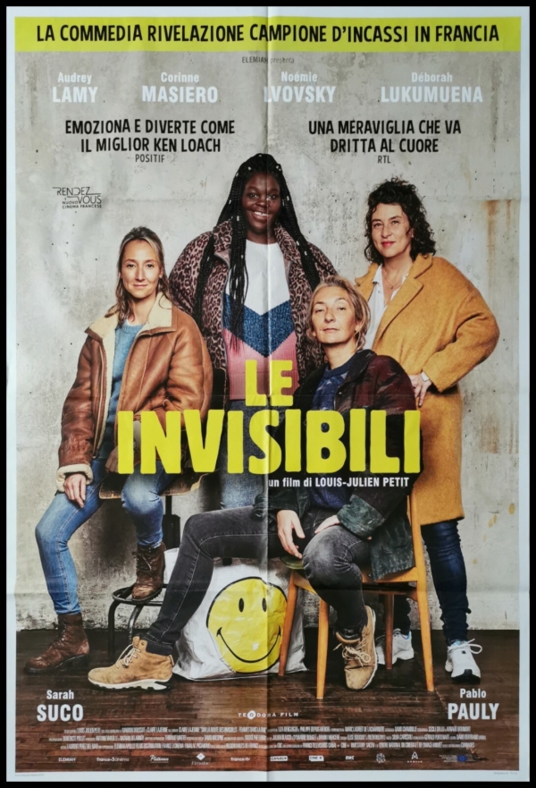 LE INVISIBILI Manifesto Film 2F Poster Cinema Originale LOUIS-JULIEN PETIT