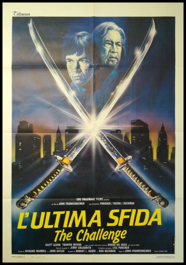 L'ULTIMA SFIDA THE CHALLANGE Manifesto Film 2F Poster Originale Cinema KARATE