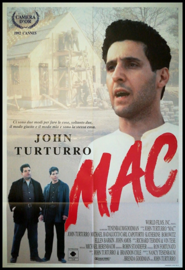 MAC Manifesto Film 2F Poster Originale Cinema TURTURRO BADALUCCO BARKIN