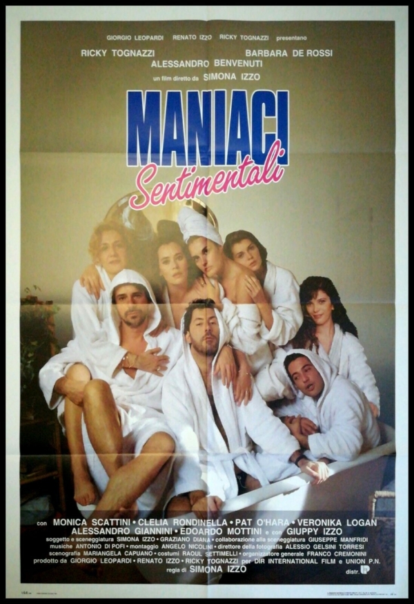 MANIACI SENTIMENTALI Manifesto 2F Poster Originale Cinema IZZO TOGNAZZI SCATTINI
