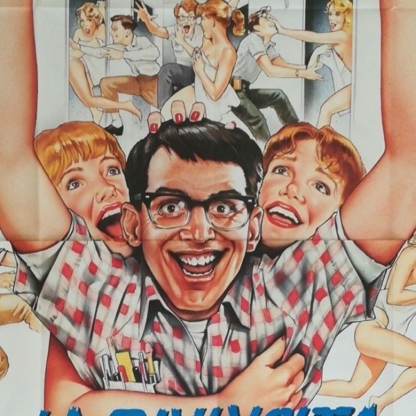 REVENGE OF THE NERDS Original Movie Poster 55x78" 4Sh Italian KANEW - immagine 3