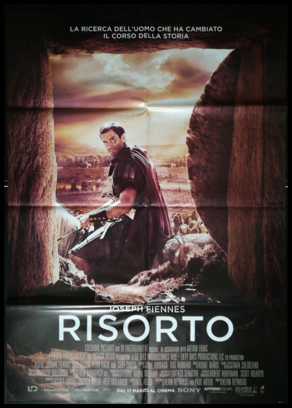 RISORTO Manifesto Film 2F Poster Originale Cinema JOSEPH FIENNES STORICO BATTLE