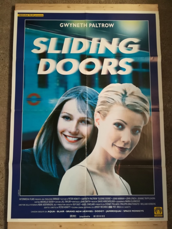 SLIDING DOORS Manifesto Film 2F Poster Originale Cinema 100x140 PALTROW