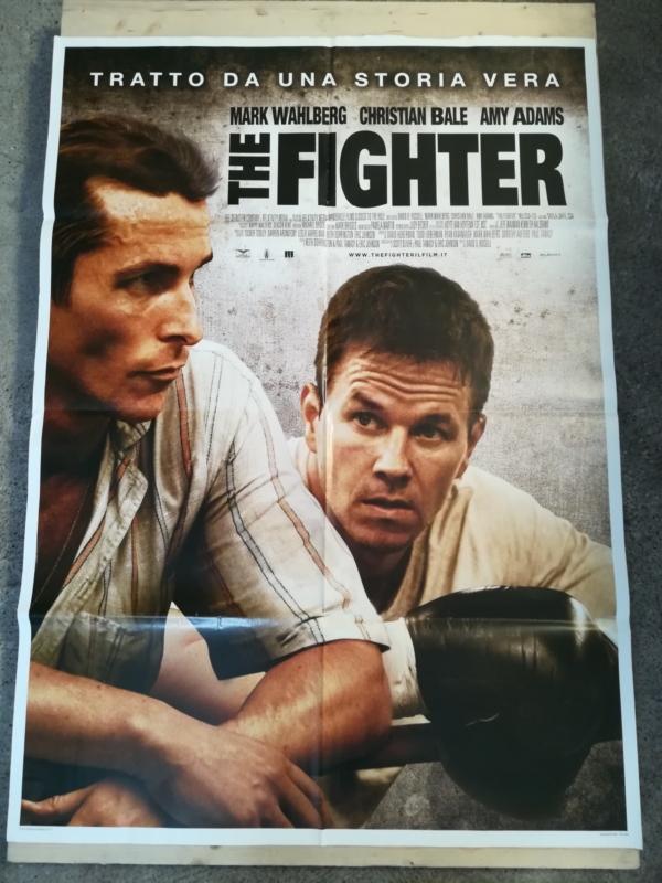 THE FIGHTER Original Movie Poster 39x55" 2Sh Italian BALE WAHLBERG