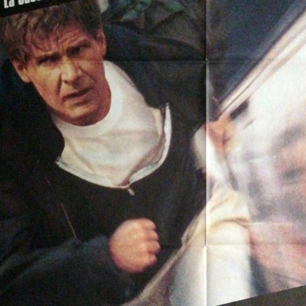 THE FUGITIVE 1993 Original Movie Poster 39x55" 2Sh Italian HARRISON FORD - immagine 3