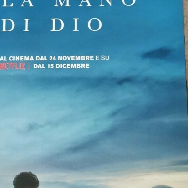 THE HAND OF GOD Original Movie Poster 12x27 Italian SORRENTINO SERVILLO MANO DIO - immagine 3